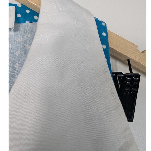 Tatyana Vintage Retro Style Pin-Up Polka Dot Fit and Flare Midi Dress - Picture 7 of 12